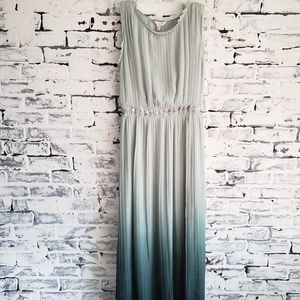 NWT Lauren Conrad Mint Grecian Style Maxi Dress